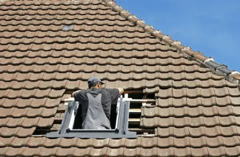 Pose de velux - Poiroux